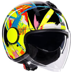 AGV Eteres Rossi Winter Test 2019 Casque jet, multicolore, taille XL pour Hommes