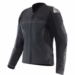 Dainese Racing 5 Blouson en cuir de moto pour femmes, noir, taille 42