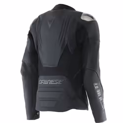Dainese Racing 5 Blouson en cuir de moto pour femmes, noir, taille 42