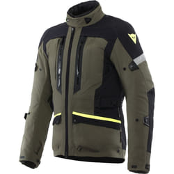 Dainese Mangen Absoluteshell Pro Veste textile de moto imperméable, vert, taille 50 pour Hommes