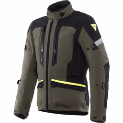 Dainese Mangen Absoluteshell Pro Veste textile de moto imperméable, vert, taille 56 pour Hommes