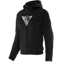 Dainese Daemon-X Safety Sweat à capuche zippé de moto pour femmes, noir, taille 40