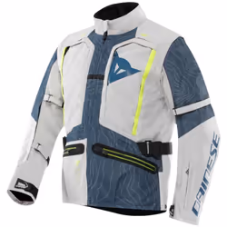Dainese Sterrato Blouson textile de moto, gris-bleu, taille 48 pour Hommes