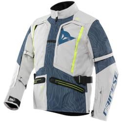 Dainese Sterrato Blouson textile de moto, gris-bleu, taille 50 pour Hommes