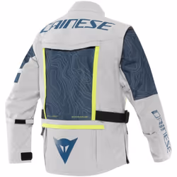 Dainese Sterrato Blouson textile de moto, gris-bleu, taille 52 pour Hommes