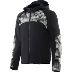 Dainese Ignite 2 Moss Gray Blouson textile de moto, noir-gris, taille 44 pour Hommes
