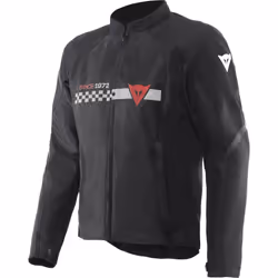 Dainese Herosphere Air Racing Blouson textile de moto, noir, taille 50 pour Hommes