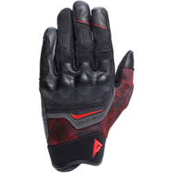 Dainese Ermex Gants de moto, noir-rouge, taille XL pour Hommes