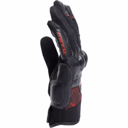 Dainese Ermex Gants de moto, noir-rouge, taille XL pour Hommes