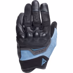 Dainese Ermex Gants de moto pour femmes, noir-bleu, taille S