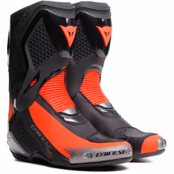 Dainese Torque 4 Bottes de moto, noir-rouge, taille 45 pour Hommes