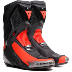 Dainese Torque 4 Bottes de moto, noir-rouge, taille 48 pour Hommes