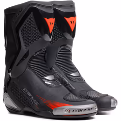 Dainese Torque 4 Air Bottes de moto, noir-rouge, taille 40 pour Hommes