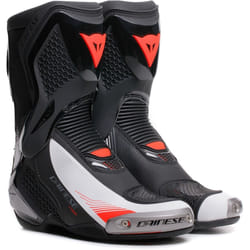 Dainese Torque 4 Bottes de moto pour femmes, noir-blanc-rouge, taille 38