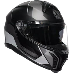 AGV Tourmodular Perception Casque, noir-argent, taille M pour Hommes