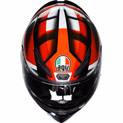 AGV K1 S Fastlap Casque, noir-rouge-bleu, taille L pour Hommes