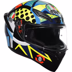 AGV K1 S Rossi Winter Test 2020 Casque, multicolore, taille L pour Hommes