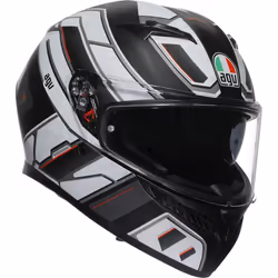 AGV K3 Rivia Casque, noir-blanc, taille XL pour Hommes