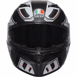 AGV K3 Rivia Casque, noir-blanc, taille XL pour Hommes