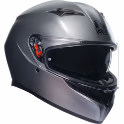 AGV K3 Mono Casque, noir-gris, taille L pour Hommes