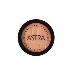 Astra Bronze Skin Powder, Pot, Bronzage, TALC MICA TRIISOSTEARIN POLYMETHYL METHACRYLATEv SILICA NYLON-12 CYCLOPENTASILOXANE ...