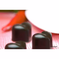 Silikomart Scg01 Monamour Moule à chocolat et sucrerie Silicone Marron