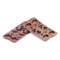 Silikomart Scg05 easter Moule à chocolat et sucrerie Silicone Marron