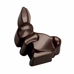 Silikomart Scg05 easter Moule à chocolat et sucrerie Silicone Marron