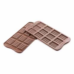 Silikomart Scg11 Moule à chocolat et sucrerie Silicone Marron