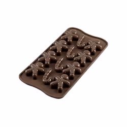 Silikomart Scg12 Mr Ginger, Silicone, Marron, Italie, 3,5 cm, 4,3 cm, 1,2 cm