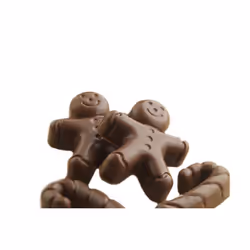 Silikomart Scg12 Mr Ginger Moule à chocolat et sucrerie Silicone Marron