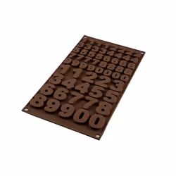 Silikomart Sf174 Choco 123 Moule à gâteau alphabet 1 pièce(s)