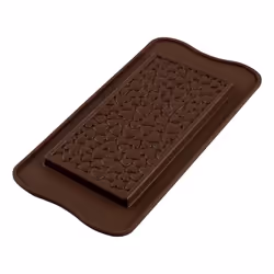 Silikomart Scg38, Silicone, Marron, Cœur, Rectangle, -60 - 230 °C, Italie, 15,5 cm
