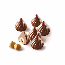 Silikomart Scg47 Choco Flame Moule à chocolat et sucrerie Silicone Marron
