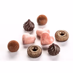 Silikomart Scg47 Choco Flame Moule à chocolat et sucrerie Silicone Marron - Vue supplémentaire 5