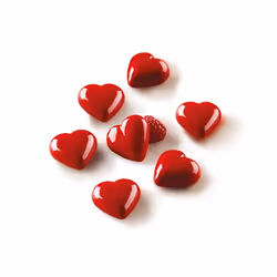 Silikomart Scg48 My Love Moule à chocolat et sucrerie Silicone Marron