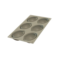 Silikomart 26.261.13.0065 Anneau de gâteau Beige Silicone 106 ml 6 pièce(s)