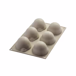 Silikomart 26.261.13.0065 Anneau de gâteau Beige Silicone 106 ml 6 pièce(s)