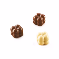 Silikomart Scg51 Choco Game Moule à chocolat et sucrerie Silicone Marron
