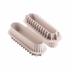 Silikomart Inserto Bûche, Beige, Silicone, 1 pièce(s), Italie, 77 mm, 243 mm