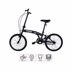 Nilox X0 vélo et accessoire Acier Noir