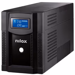 Nilox Premium Line Interactive Sinewave 3.000, Interactivité de ligne, 3 kVA, 2100 W, 220 V, 230 V, 50/60 Hz