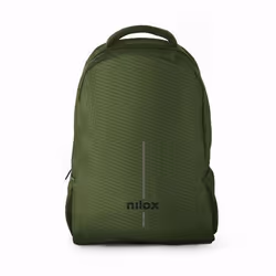 Nilox NXBPBASICECO, Ville, Unisexe, 39,6 cm (15.6"), Compartiment pour Notebook, Tissu, Polyester