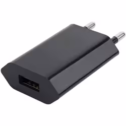 Techly IPW-USB-ECBKG, Intérieure, Secteur, 5 V, 1 A, Noir