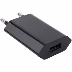 Techly IPW-USB-ECBKG chargeur d'appareils mobiles GPS, MP3, Téléphone portable, PDA, Smartphone Noir Secteur Intérieure
