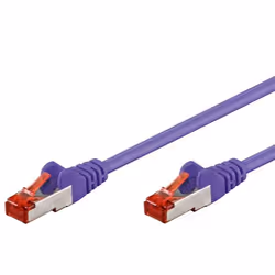 Techly ICOC CCA6F-020-VL, 2 m, Cat6, F/UTP (FTP), RJ-45, RJ-45