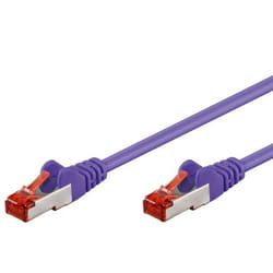 Techly ICOC CCA6F-020-VL câble de réseau Violet 2 m Cat6 F/UTP (FTP)