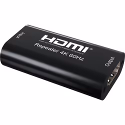 Techly IDATA HDMI2-RIP4KT extension audio/video Répéteur AV Noir