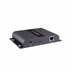 Techly IDATA-EXTIP-383D extension audio/video Émetteur et récepteur AV Noir