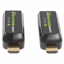 Techly IDATA EXT-E70S extension audio/video Émetteur et récepteur AV Noir - Vue supplémentaire 5
